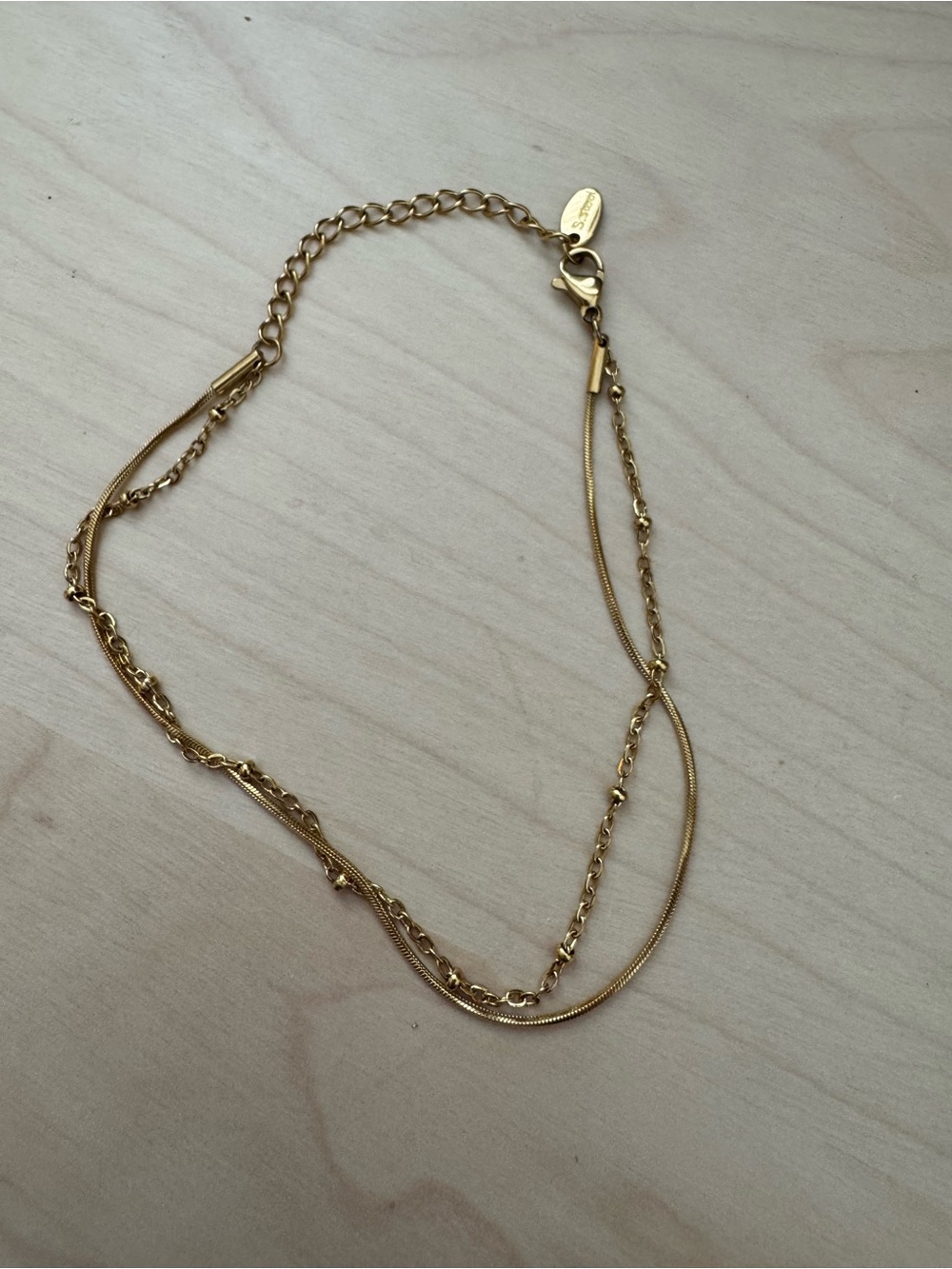 Gold Layered Chain Bracelet